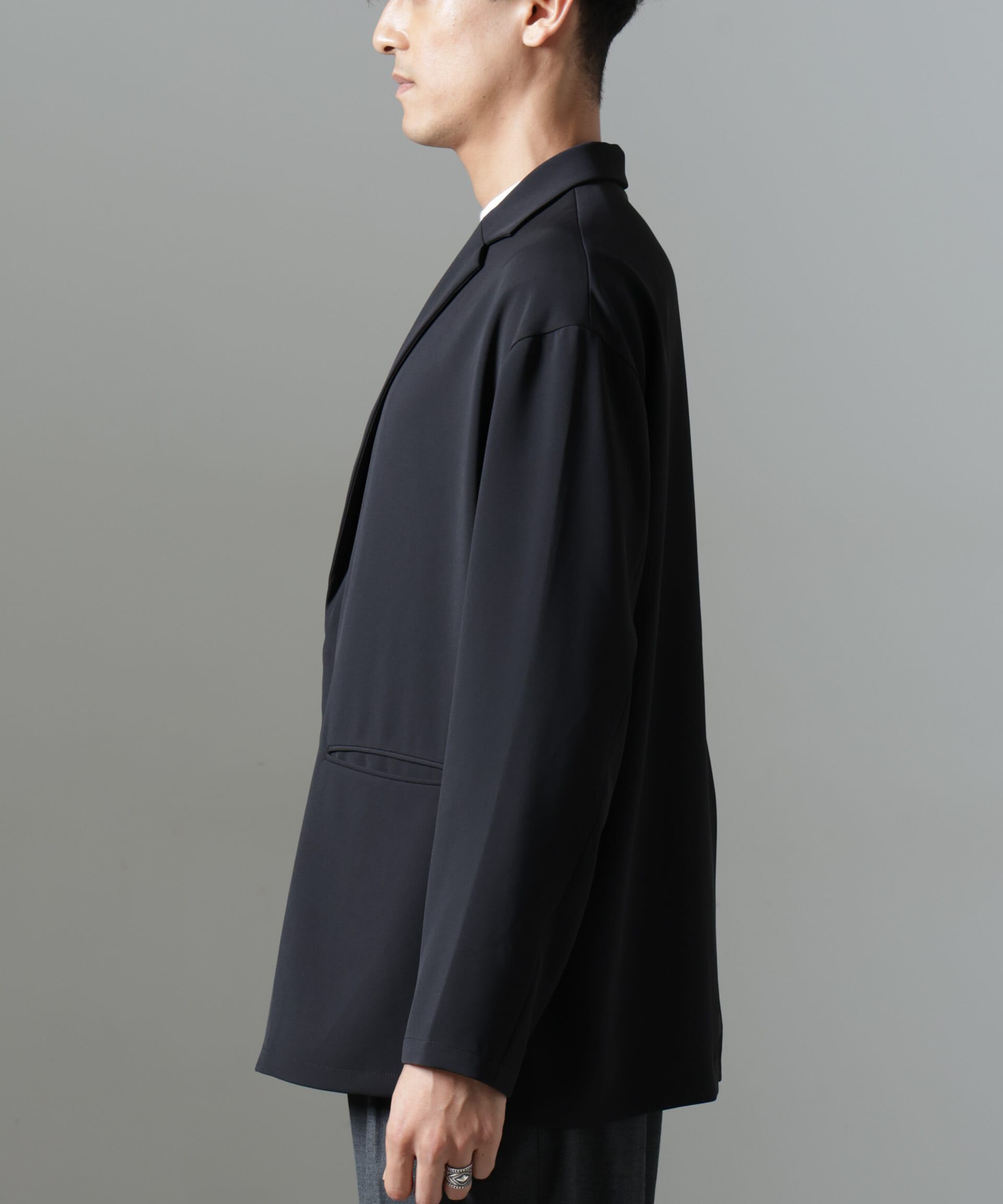 nano･universe「ドレープ ワイドジャケット(セットアップ可)」|テーラードジャケット|