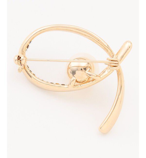 ANY SIS「ジュエルラインパール調 ブローチ」|ブローチ・コサージュ|