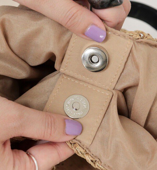 fredy emue「ミックスヤーンペーパー三角バッグ」|ショルダー・メッセンジャー|