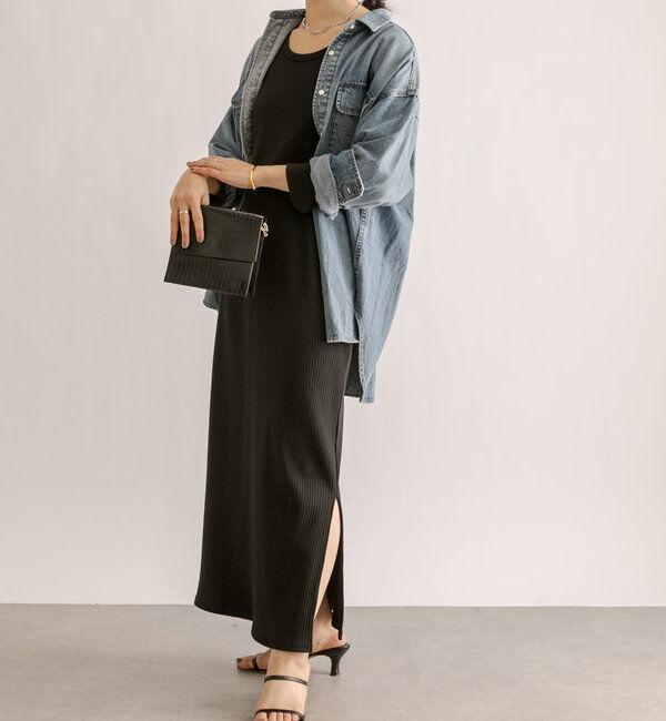  「【ベストセラー】【MONN.:.(モン)】ビッグデニムシャツ」|シャツ・ブラウス|