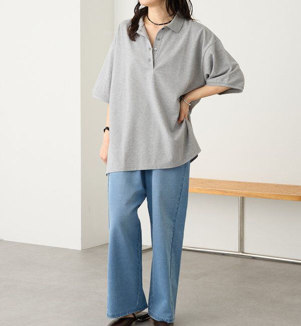  「予約【A・MONN(アモン)】BIGポロ」|ポロシャツ|