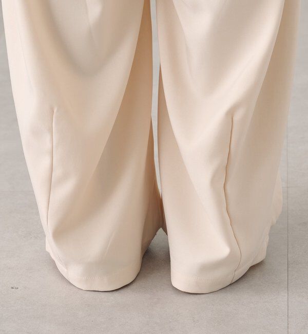  「ベルト付きボリュームスラックス」|チノ|