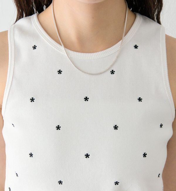  「フラワードットタンクトップ」|キャミソール|