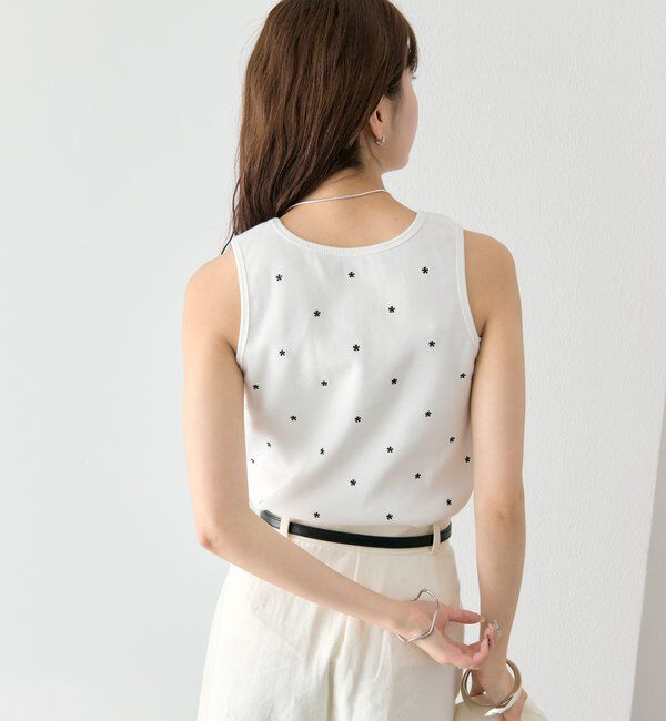  「フラワードットタンクトップ」|キャミソール|