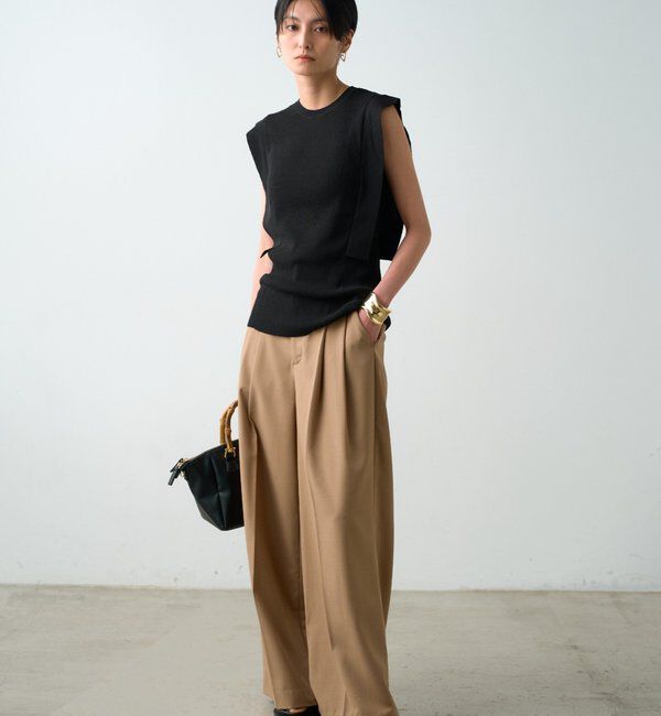  「サイドフラップニット」|ニット・セーター|