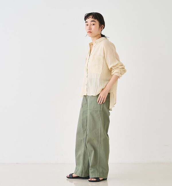 collex「シアーガーゼシャツ【予約】」|シャツ・ブラウス|