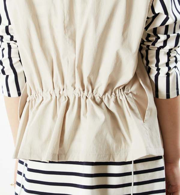  「予約受付2/28（月）まで！！【STELLA CIFFON】撥水素材ウエスト調整可能ジレ」|ベスト・ジレ|