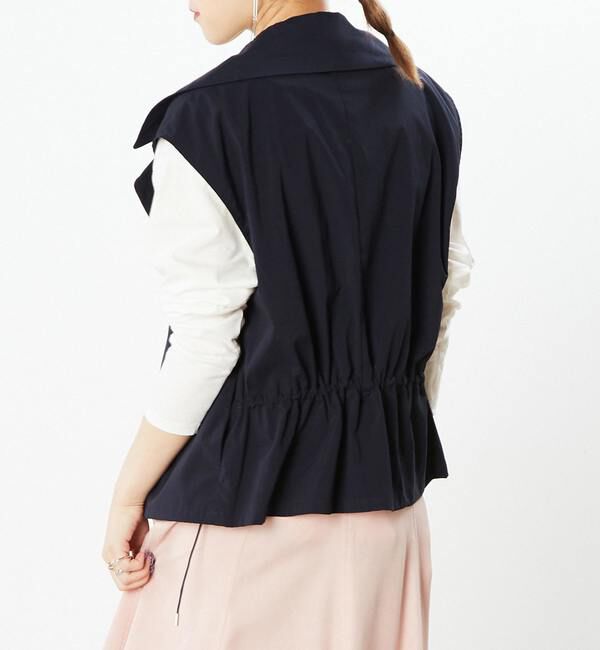  「予約受付2/28（月）まで！！【STELLA CIFFON】撥水素材ウエスト調整可能ジレ」|ベスト・ジレ|