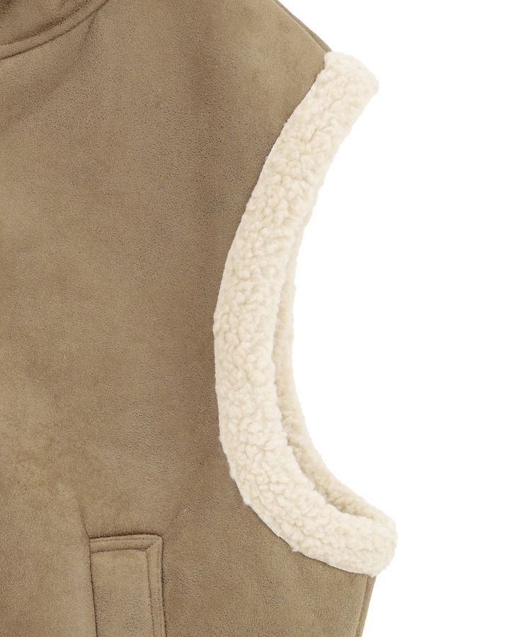 AMERICAN HOLIC「ムートンライクベスト」|ベスト・ジレ|