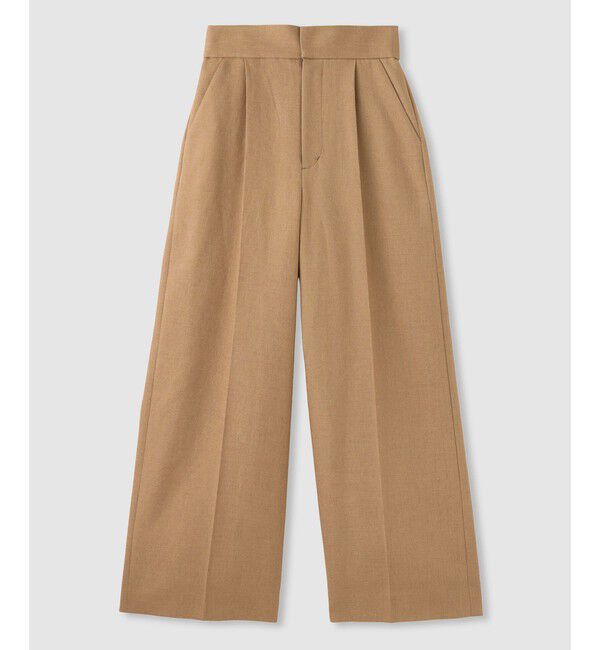 LOULOU WILLOUGHBY「【LOULOU WILLOUGHBY】ブライトリネンワイドパンツ」|その他|