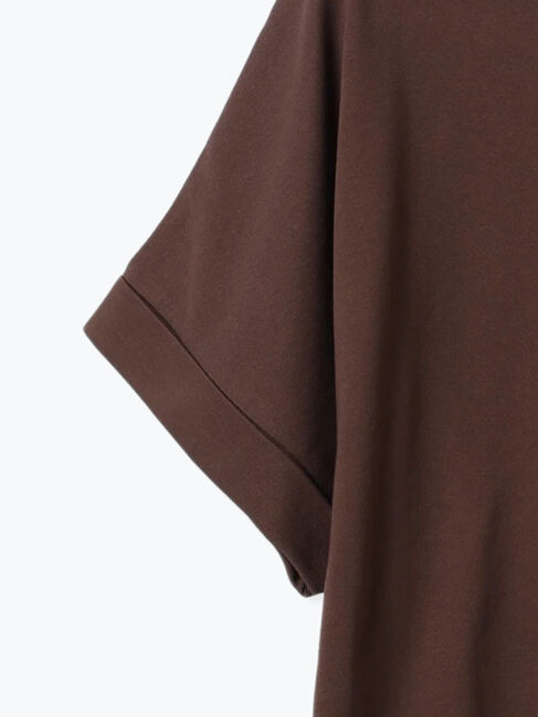 Lugnoncure「【接触冷感】ロールスリーブトップス」|Tシャツ・カットソー|