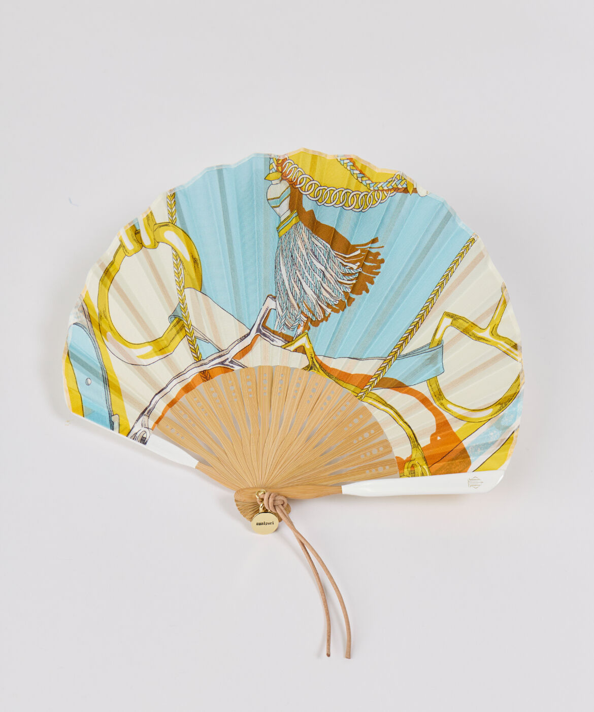 FAVORITE SUKINAMONO「スカーフ柄シルク扇子 ピルエット《manipuri》」|その他|