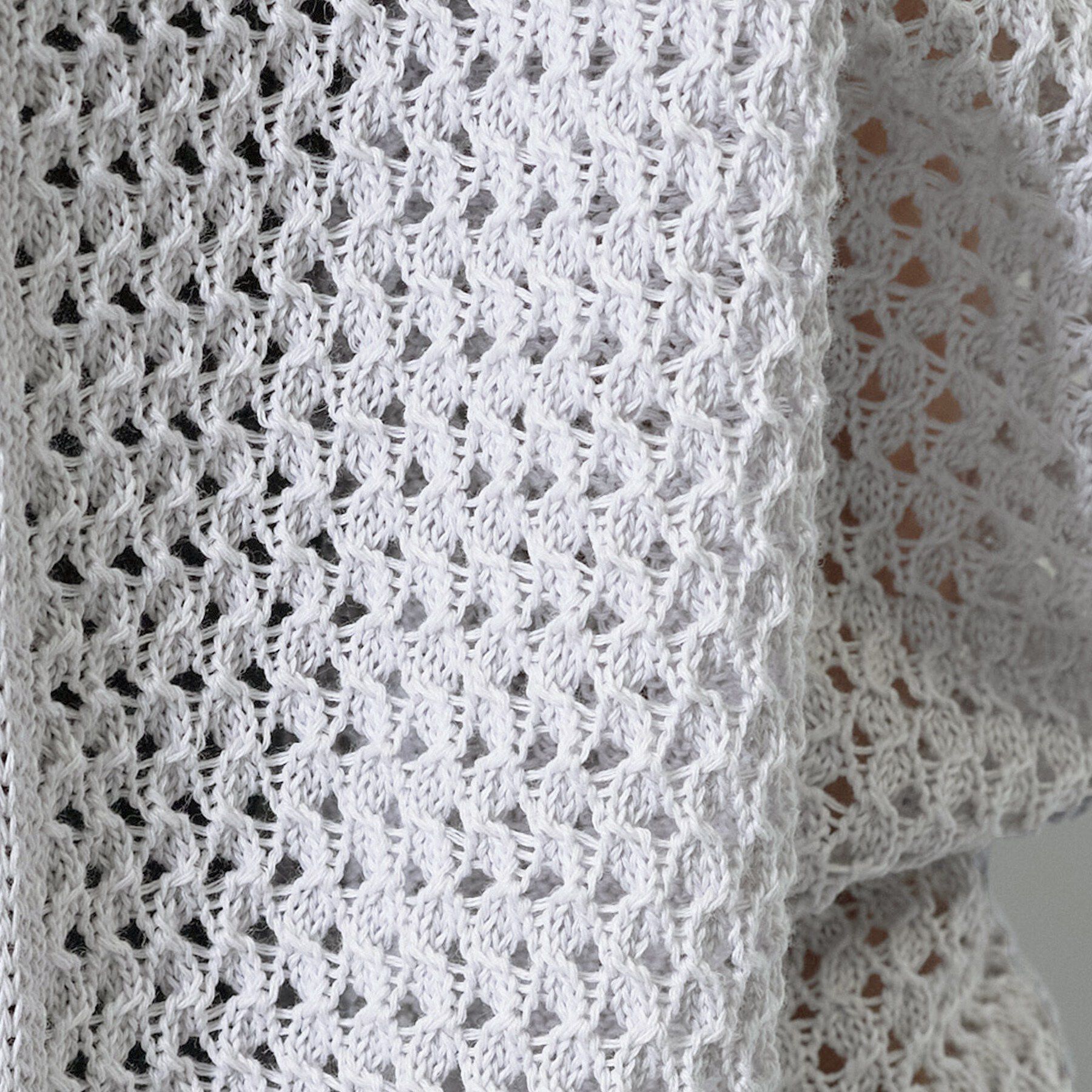 INDIVI「【洗える／コットン】メッシュジップニットカーディガン」|カーディガン|