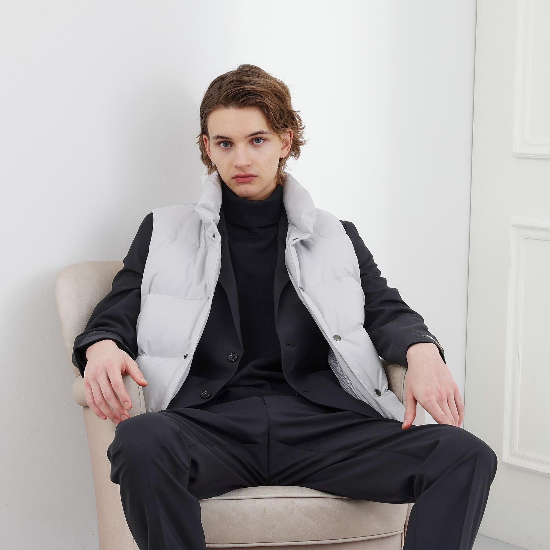 TAKEO KIKUCHI「【袖取り外し可】デタッチャブル ダウンブルゾン」|ダウン|