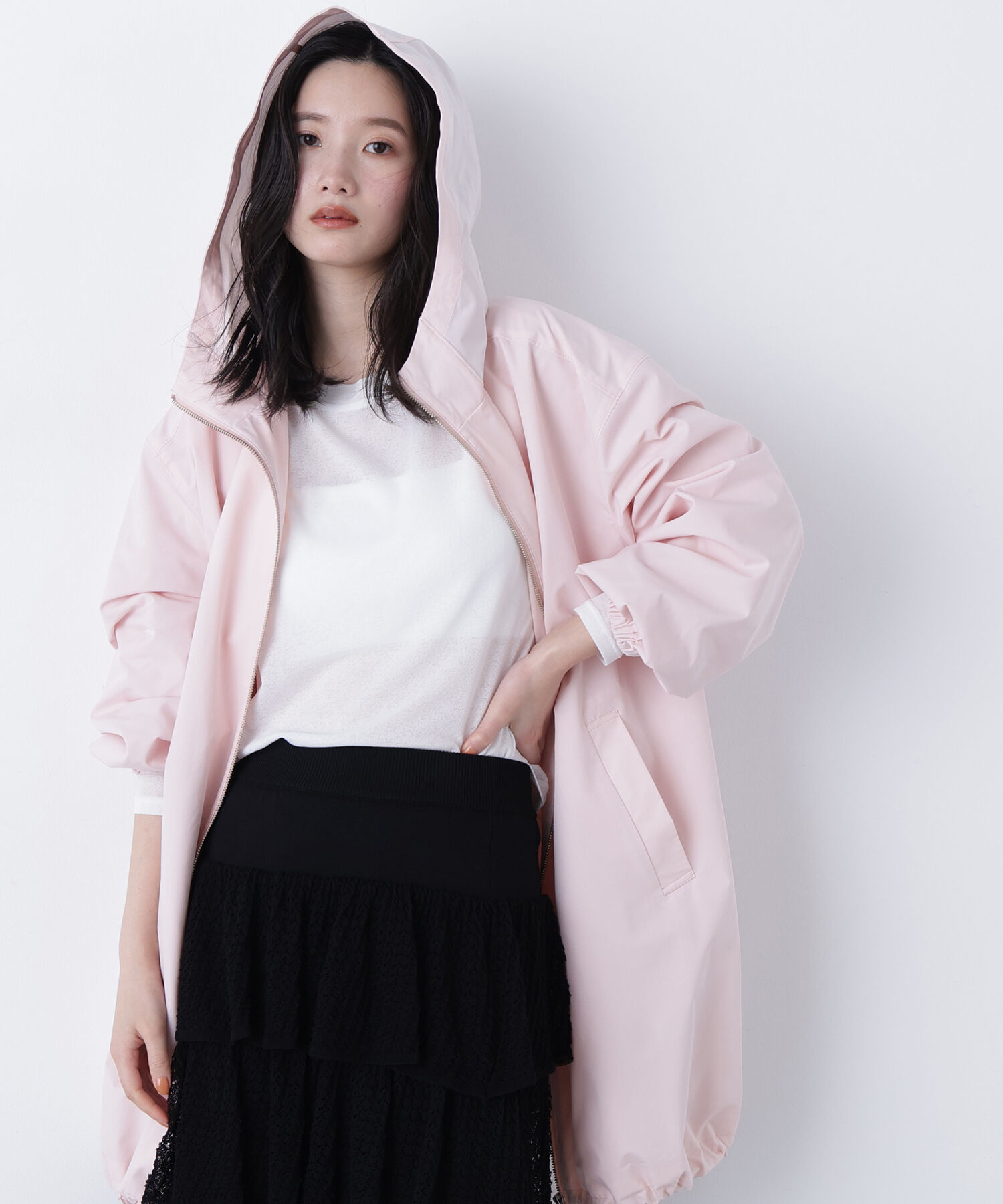  「〈N.〉ミドルフーディーブルゾン」|その他|