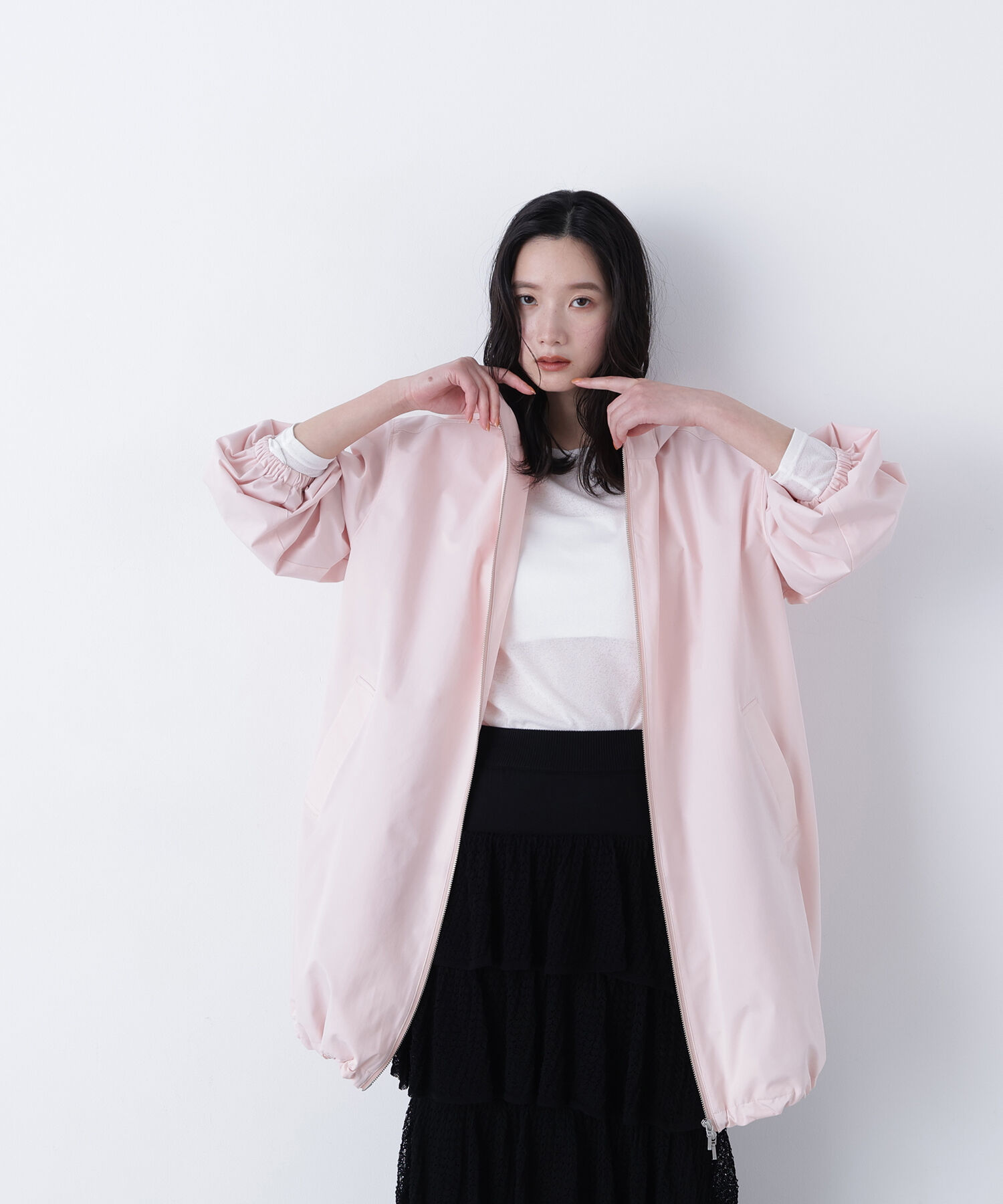  「〈N.〉ミドルフーディーブルゾン」|その他|