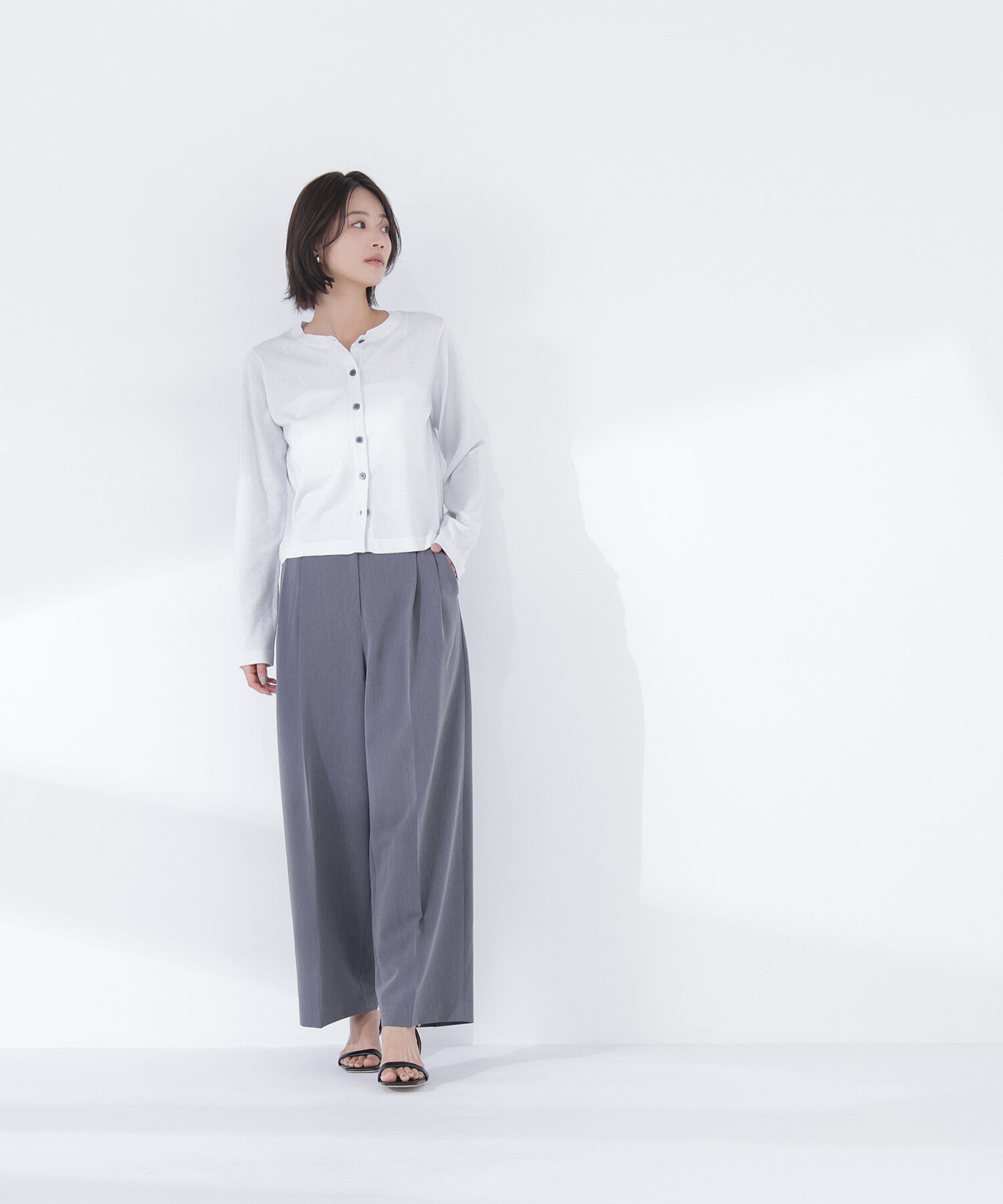  「ベーシックカーディガン」|ニット・セーター|