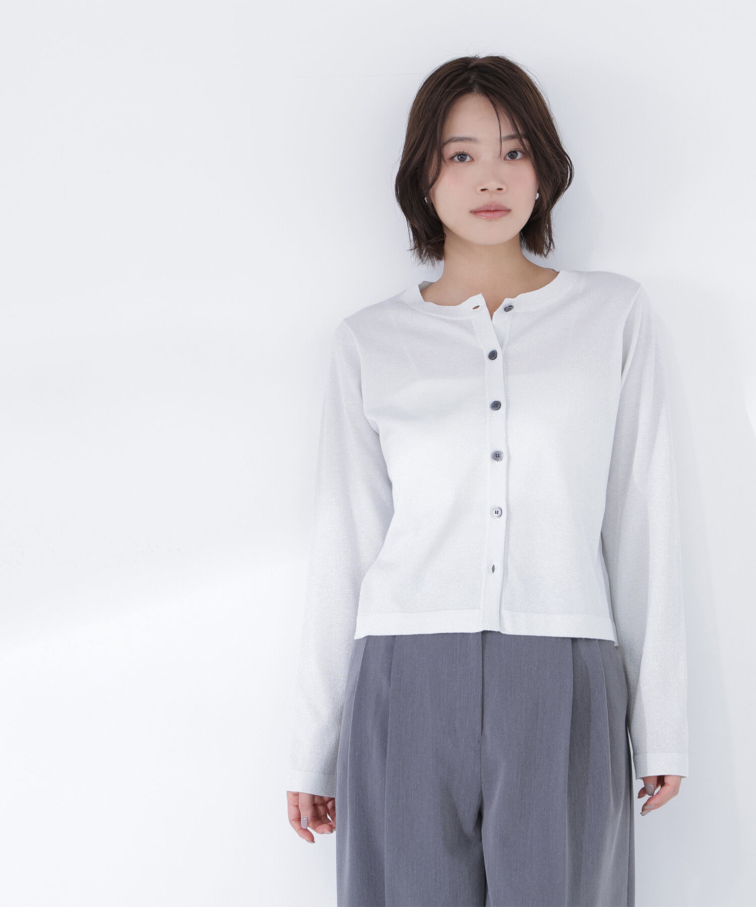  「ベーシックカーディガン」|ニット・セーター|