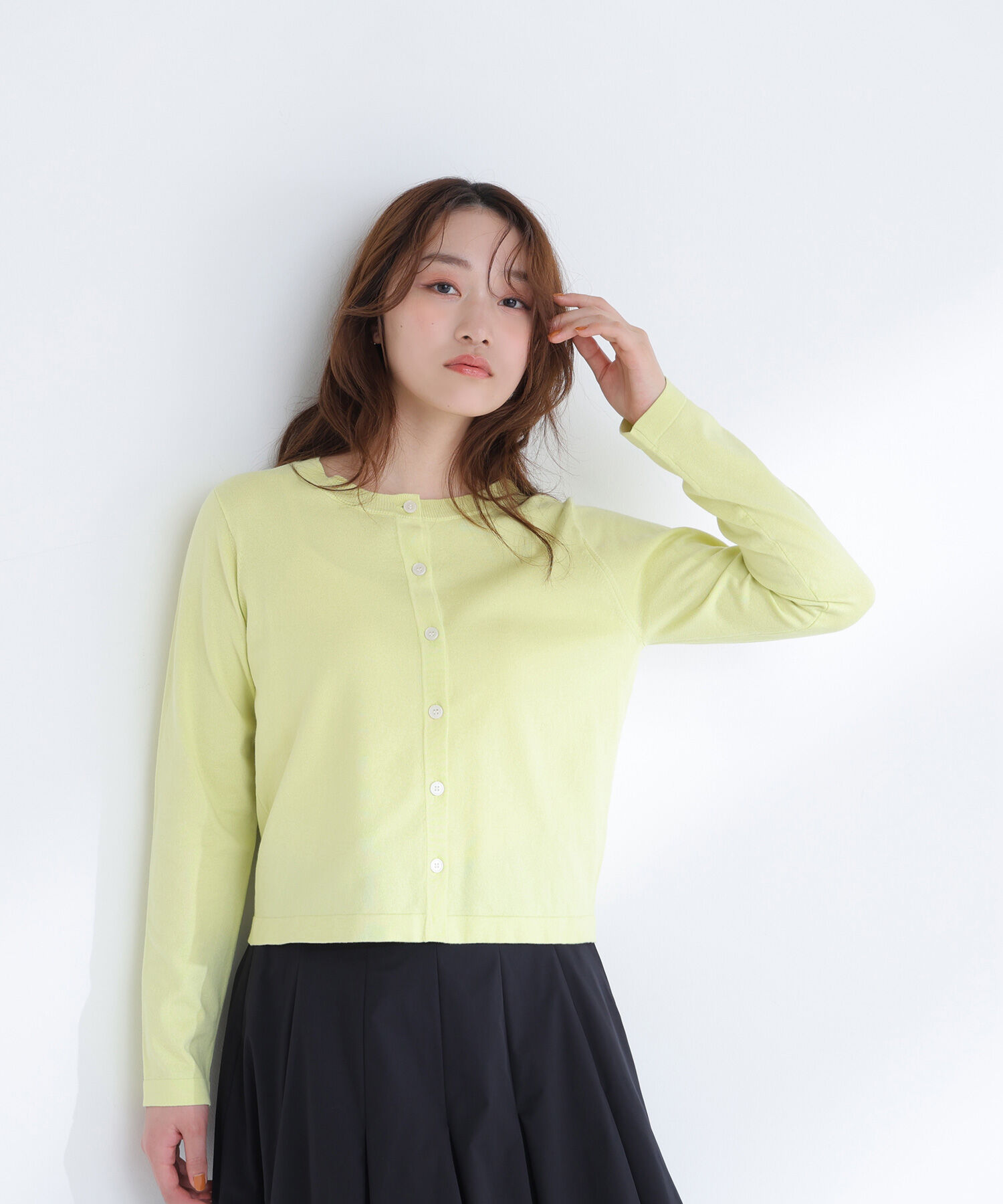  「ベーシックカーディガン」|ニット・セーター|