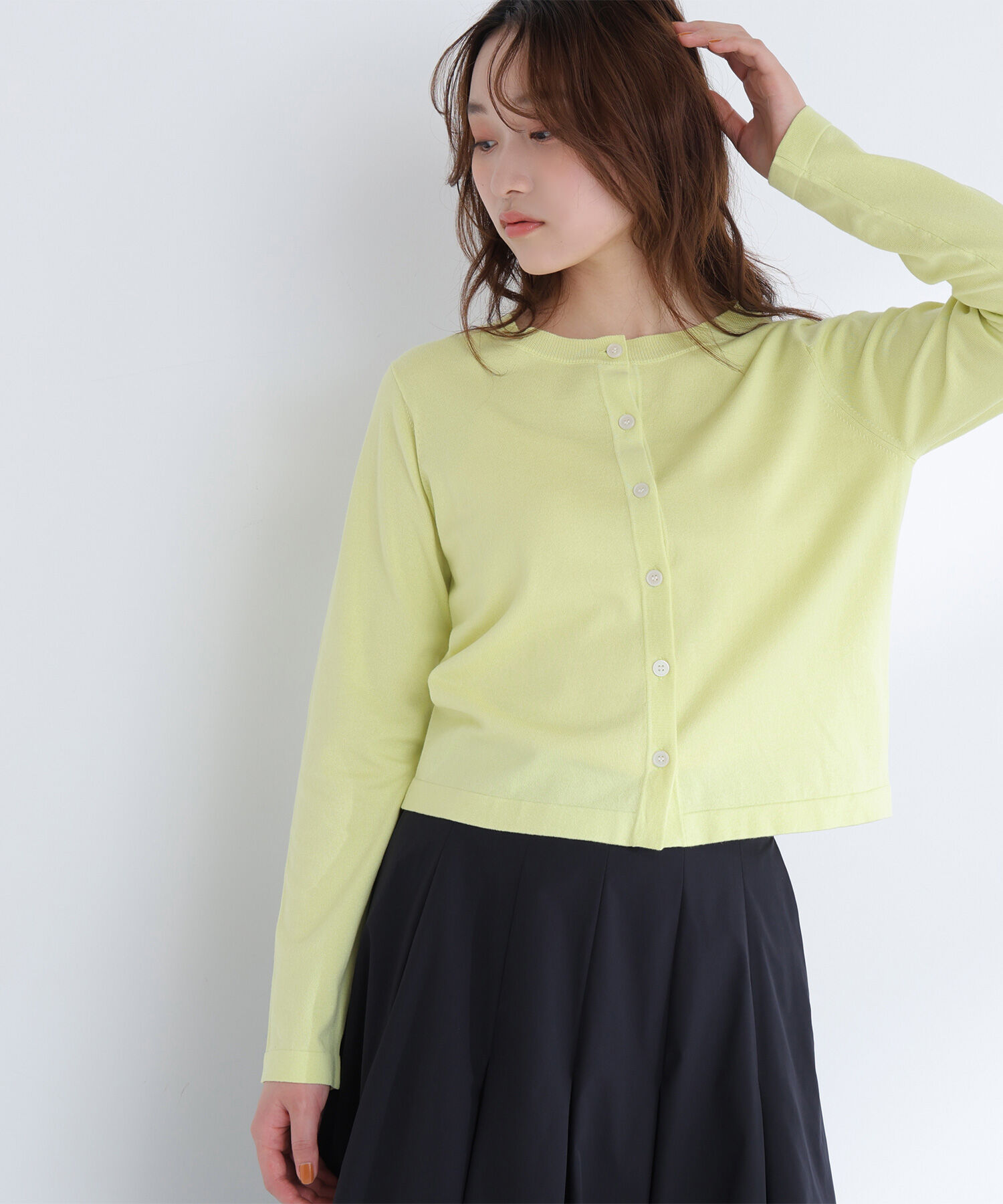  「ベーシックカーディガン」|ニット・セーター|