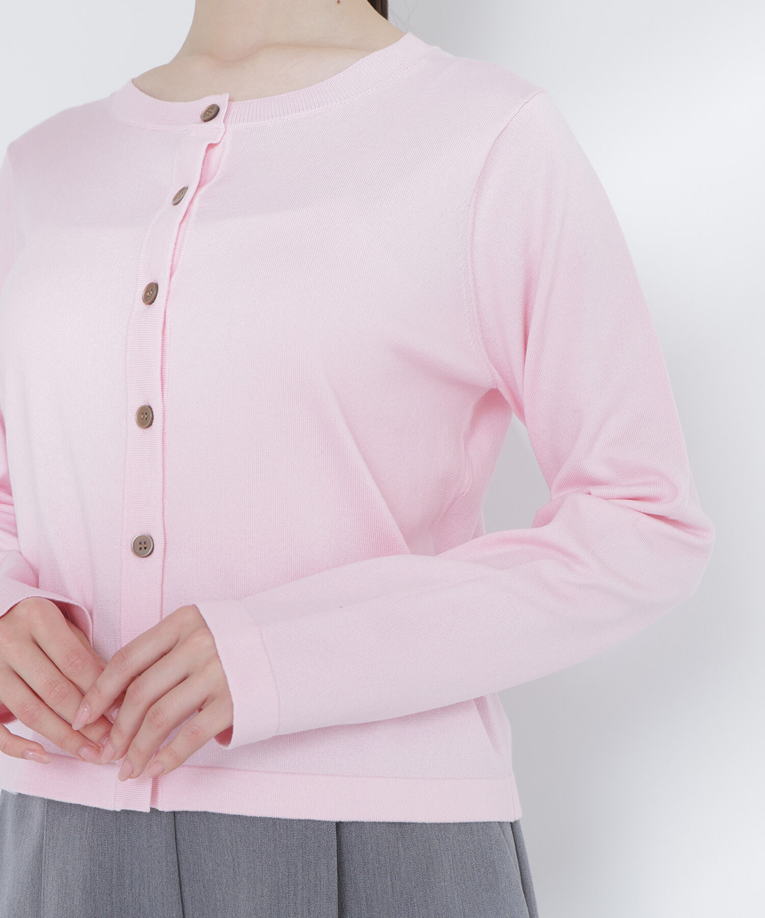  「ベーシックカーディガン」|ニット・セーター|