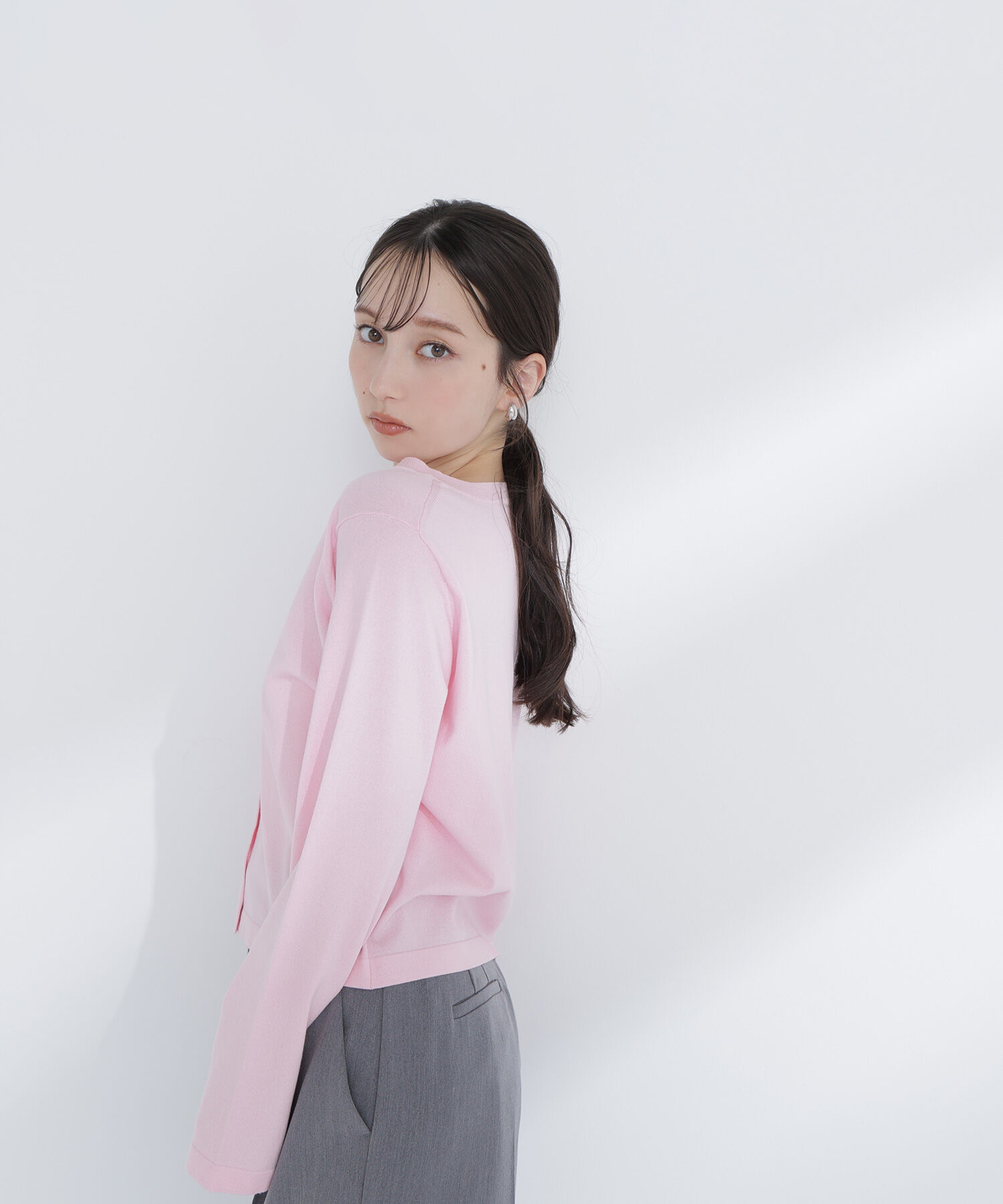  「ベーシックカーディガン」|ニット・セーター|