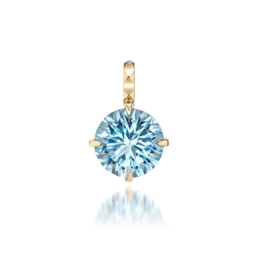 STAR JEWELRY「CONCAVE FLASH」|ネックレス|イエローゴールド