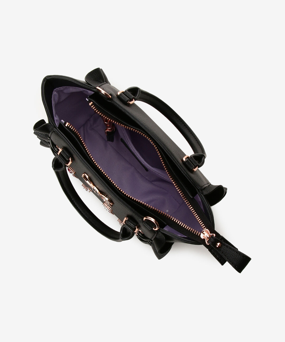 Samantha Vega「レースアップハートビジューフラッタ―(ミニ)」|ショルダー・メッセンジャー|