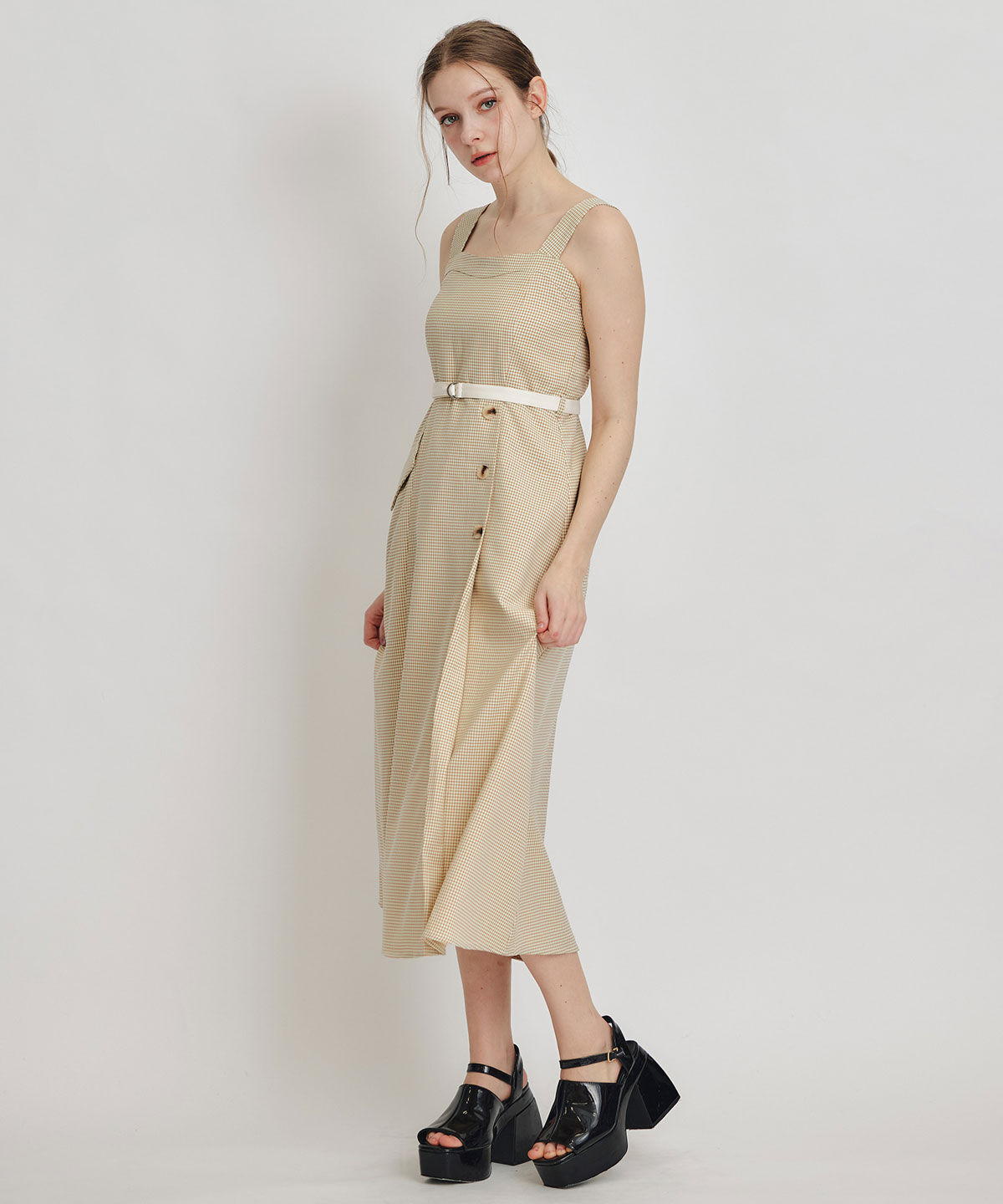 REDYAZEL「ﾁｪｯｸｼｮｰﾄｼﾞｬｹｯﾄxｱｸｾﾝﾄﾍﾞﾙﾄﾌﾚｱﾛﾝｸﾞﾜﾝﾋ」|ワンピース|