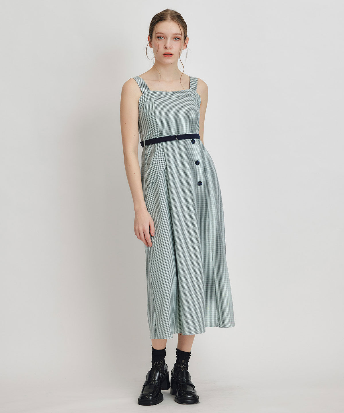 REDYAZEL「ﾁｪｯｸｼｮｰﾄｼﾞｬｹｯﾄxｱｸｾﾝﾄﾍﾞﾙﾄﾌﾚｱﾛﾝｸﾞﾜﾝﾋ」|ワンピース|