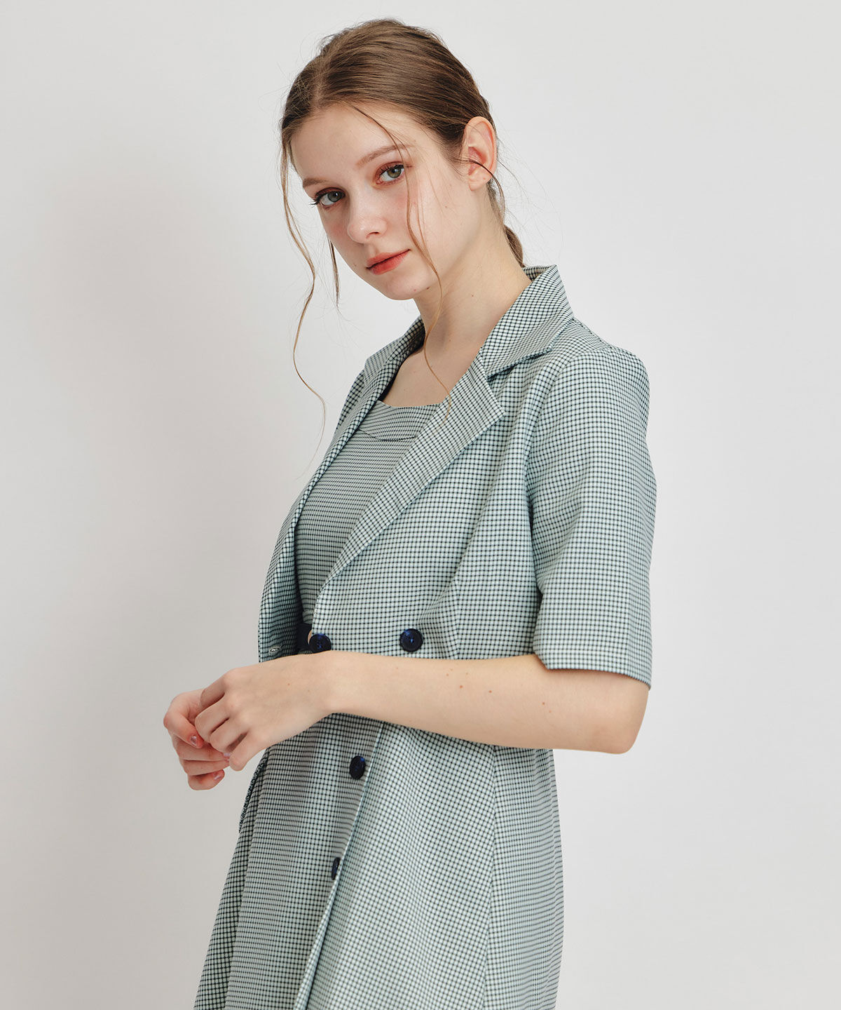 REDYAZEL「ﾁｪｯｸｼｮｰﾄｼﾞｬｹｯﾄxｱｸｾﾝﾄﾍﾞﾙﾄﾌﾚｱﾛﾝｸﾞﾜﾝﾋ」|ワンピース|