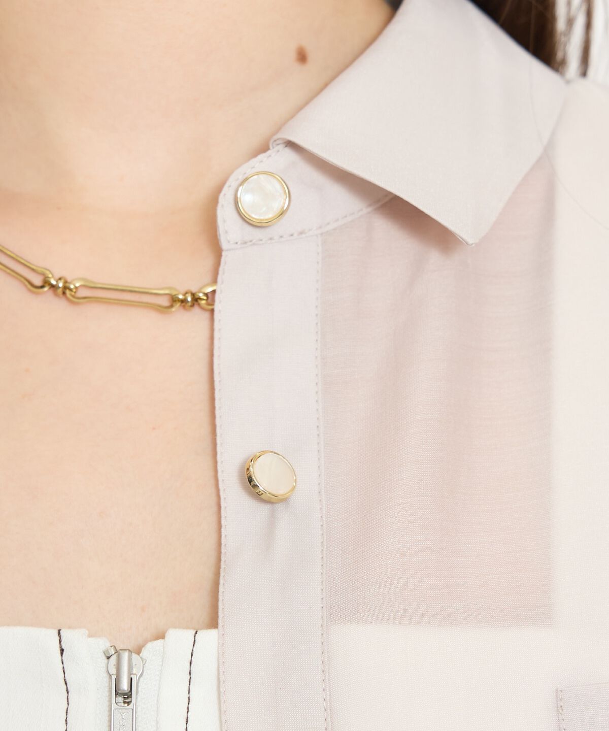 WILLSELECTION「エアリーシアーシャツ」|シャツ・ブラウス|