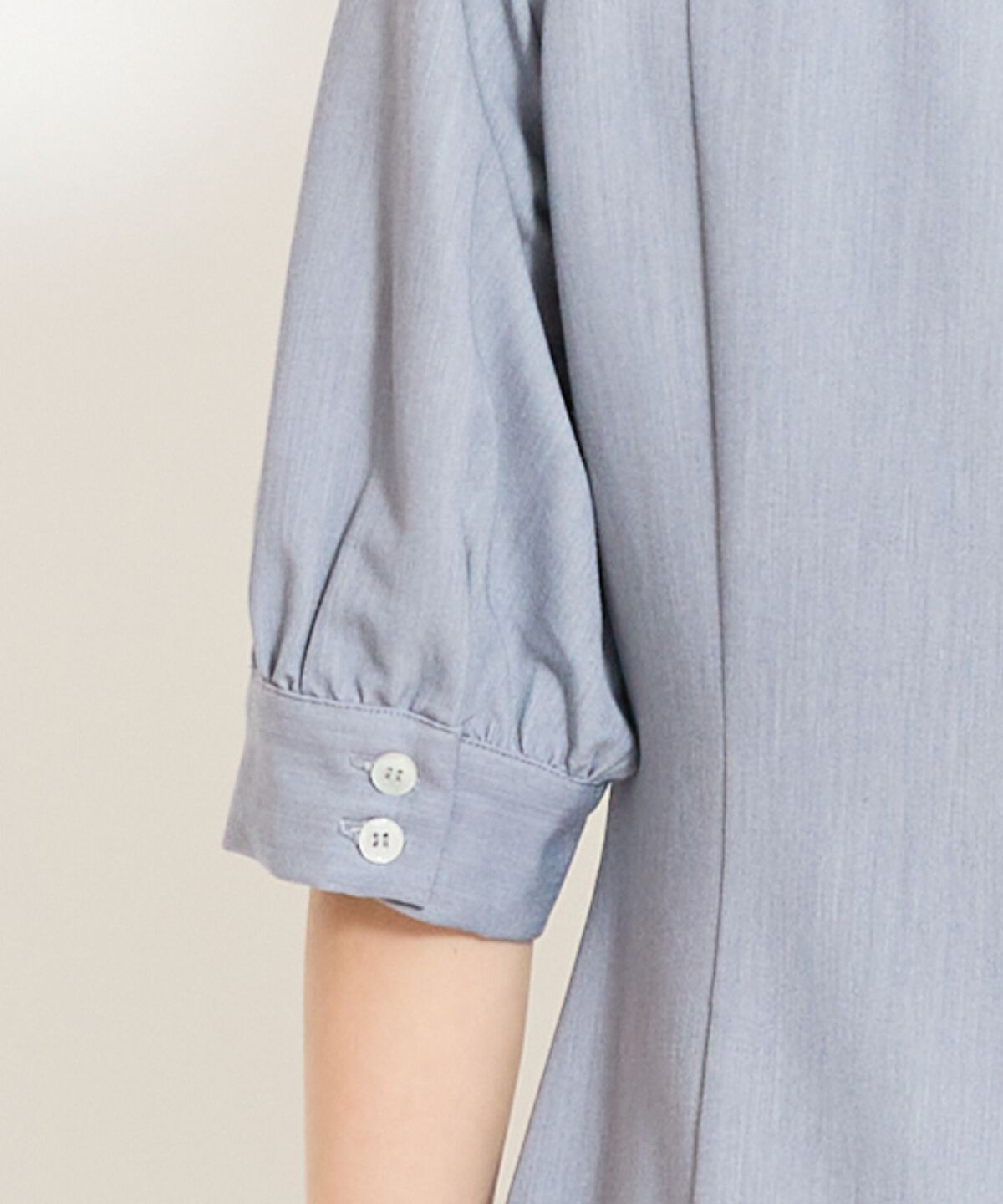 WILLSELECTION「ティアードフリルリボンタイシャツワンピース」|ワンピース|