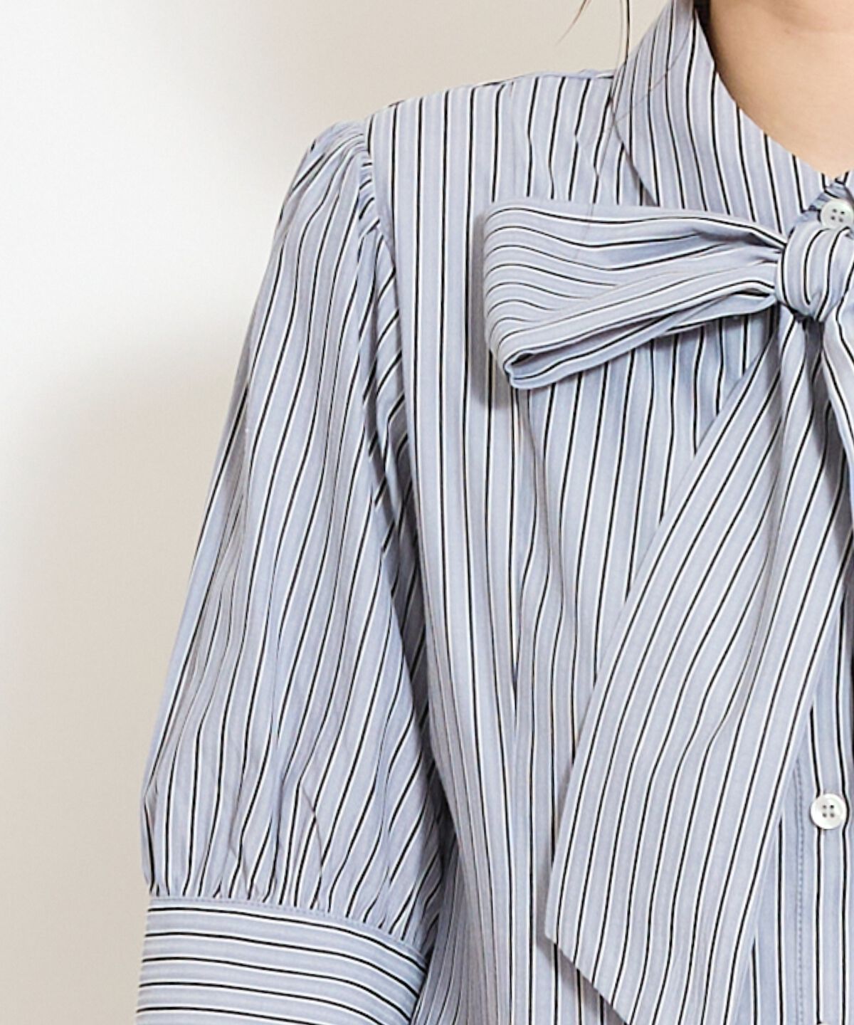 WILLSELECTION「ティアードフリルリボンタイシャツワンピース」|ワンピース|