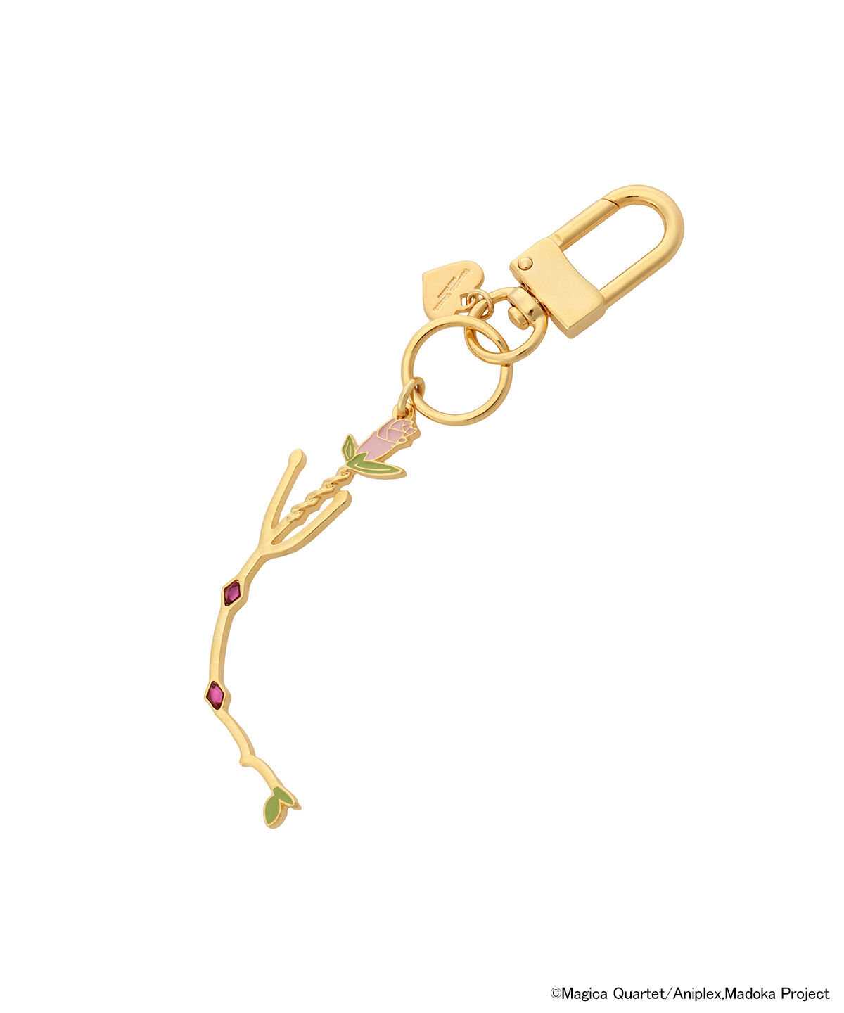 Samantha Thavasa Petit Choice「「魔法少女まどか☆マギカ」コレクション「鹿目まどか」キーリング」|チャーム・キーホルダー|ゴールド