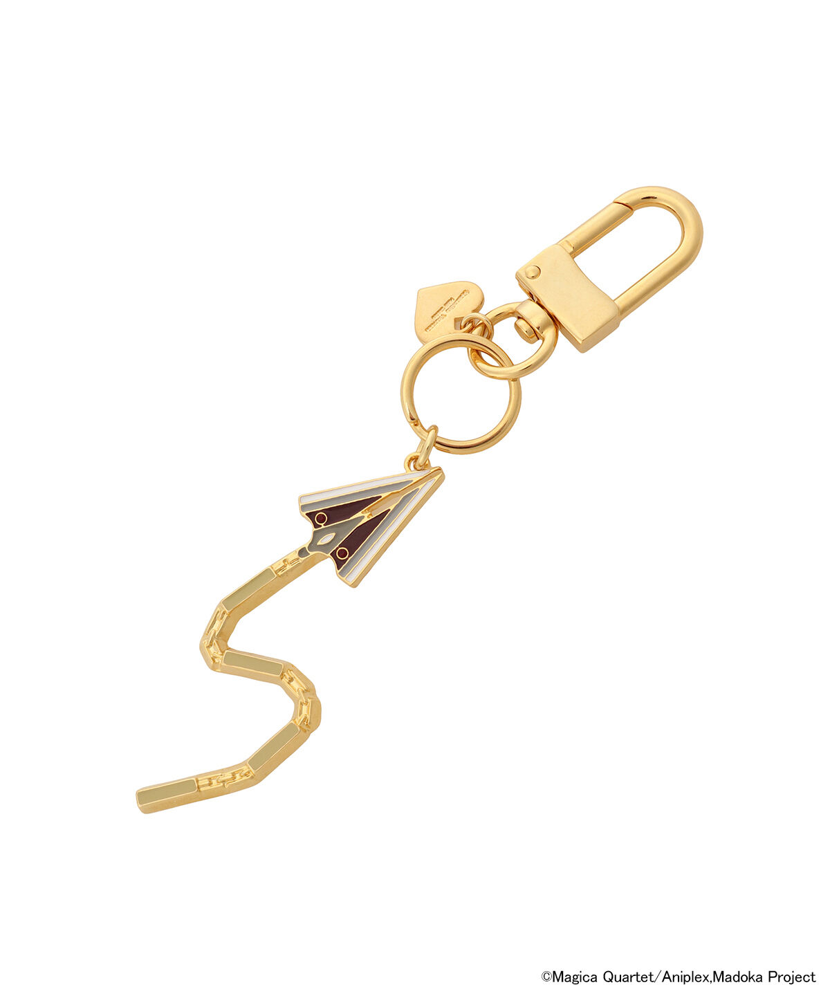 Samantha Thavasa Petit Choice「「魔法少女まどか☆マギカ」コレクション 「佐倉杏子」キーリング」|チャーム・キーホルダー|ゴールド