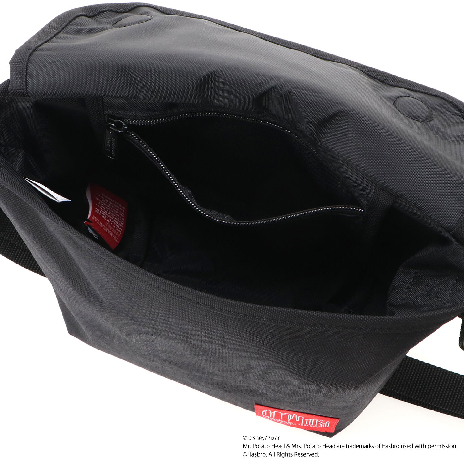 Manhattan Portage「Nylon Messenger Bag (XS) FZP MGNT / TOY STORY MR AND MRS POTATO HEAD」|ショルダー・メッセンジャー|