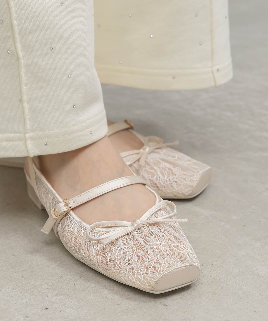  「シアーギャザーバックストラップパンプス」|パンプス|