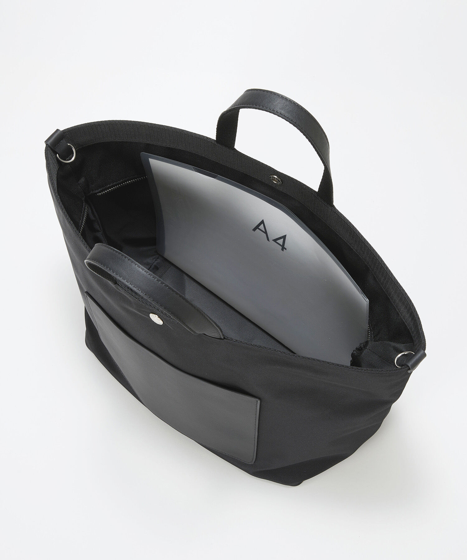 TOPKAPI BREATH「【Breath TOPKAPI sis】【WEB限定】ナイロン レザーポケット トートバッグ 」|トートバッグ|