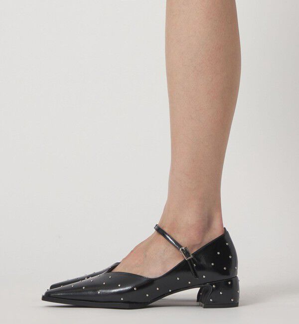 SY UNITED ARROWS「＜SY＞ ストラップドット パンプス40&uarr;」|パンプス|