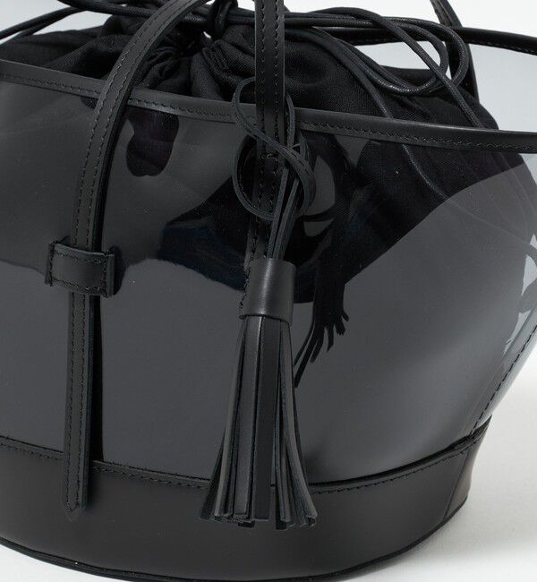 ODETTE E ODILE「【別注】＜THE BAGMATI＞ Clear BLK」|ハンドバッグ|