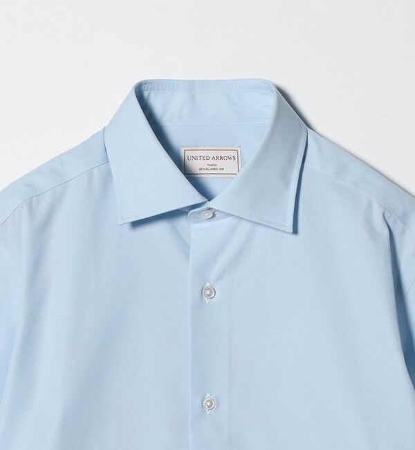 UNITED ARROWS「イージーケア AG ブロードセミワイド シャツ ―抗菌防臭―」|シャツ・ブラウス|