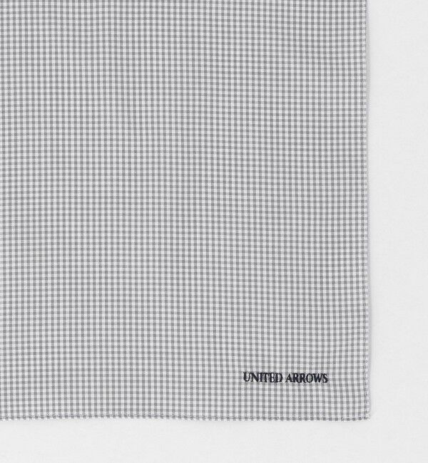 UNITED ARROWS「コットン チェック ハンカチ」|ハンカチ|