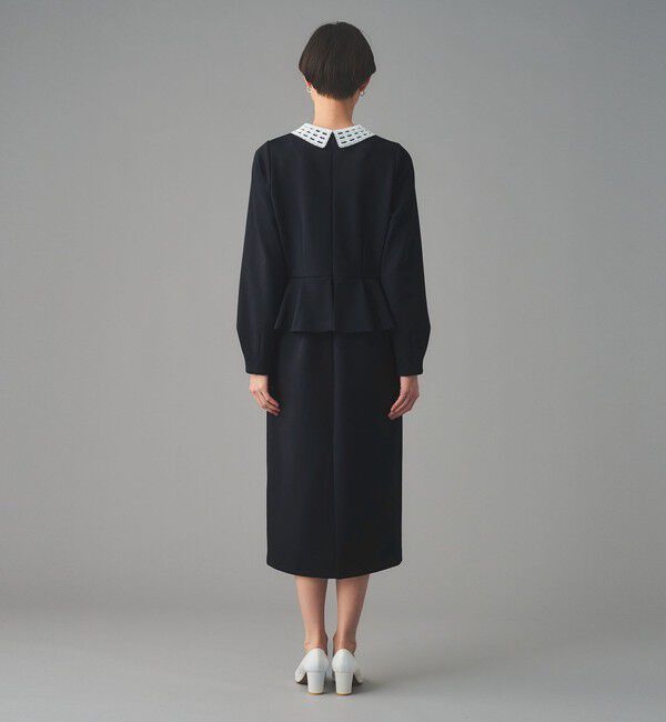 UNITED ARROWS「SPONGY ペプラム ワンピース」|ワンピース|