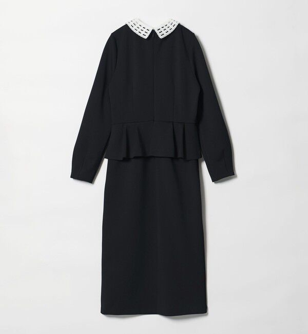 UNITED ARROWS「SPONGY ペプラム ワンピース」|ワンピース|