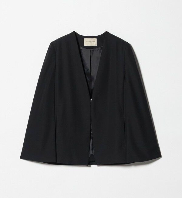 UNITED ARROWS「ケープ ノーカラージャケット」|ノーカラージャケット|