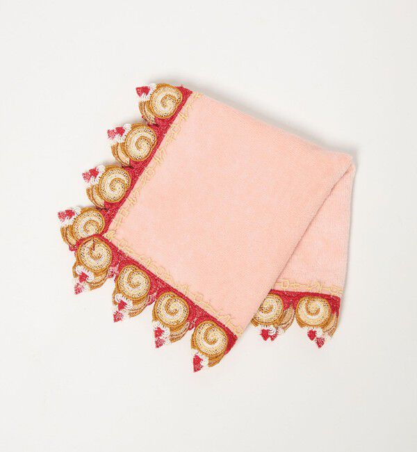 UNITED ARROWS「＜近沢レース店＞ロールケーキ ハンカチ」|ハンカチ|PINK