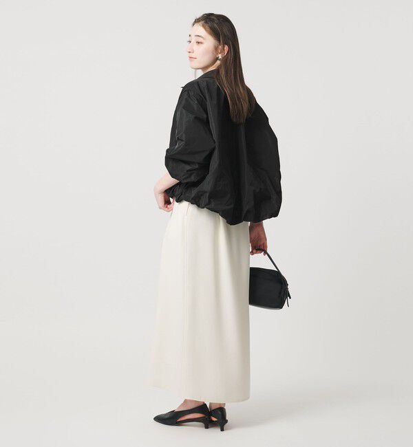 UNITED ARROWS「タフタ ボリュームギャザー ブルゾン ‐ウォッシャブル‐」|ブルゾン・スタジャン|