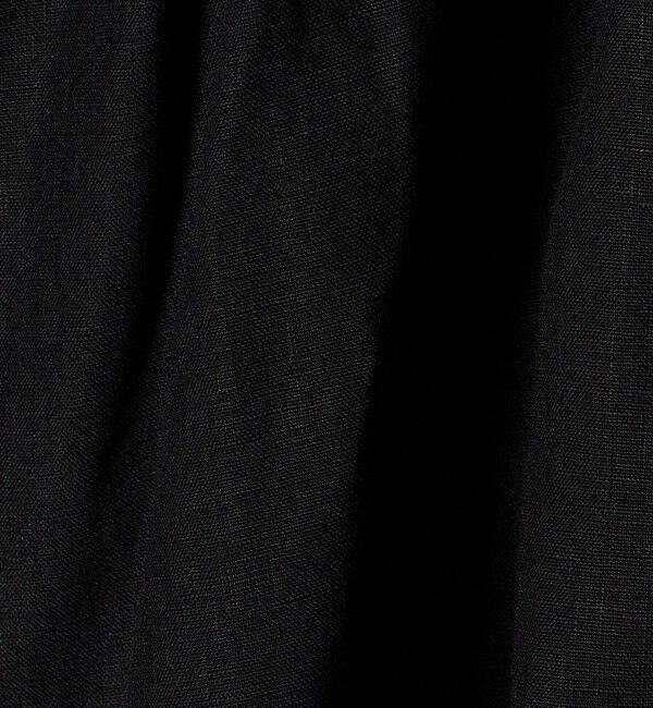 UNITED ARROWS「リネン スキッパー ペプラム ブラウス ‐ウォッシャブル‐」|シャツ・ブラウス|