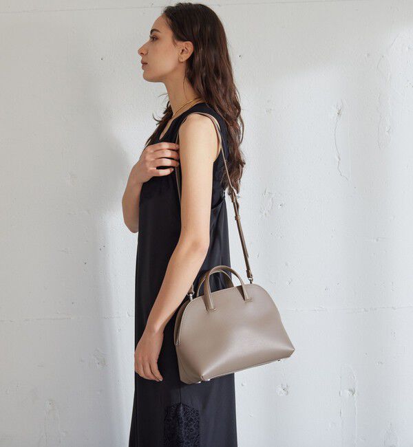 UNITED ARROWS green label relaxing「【WEB限定】2WAY ラウンド ボストンバッグ / ショルダーバッグ」|ショルダー・メッセンジャー|